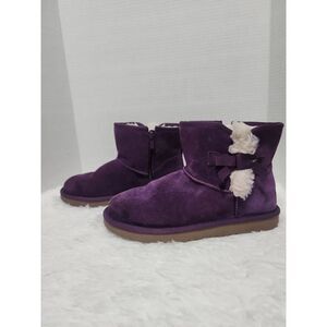 Koolaburra‎ By UGG K Victoria Womens Sz USA5 UK4 EU37 Shadow Purple Snow Boots